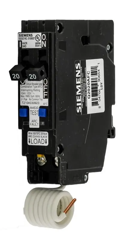 Siemens Q2020AFC - 20/20A Combination AFCI Tandem Miniature Circuit Breaker Buy Direct