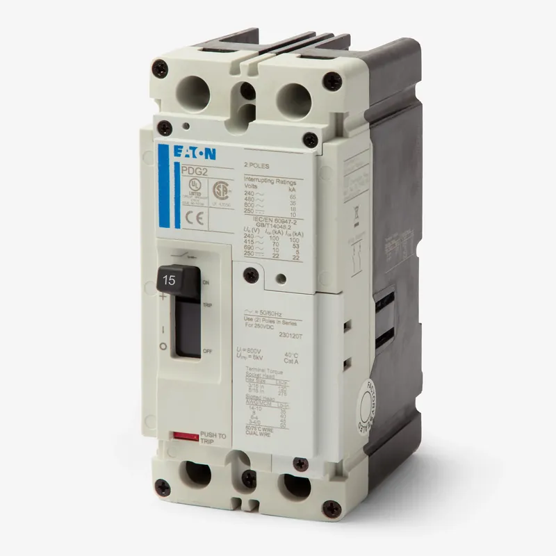 Flash Sale Eaton / Cutler-Hammer PDG22G0015TFFJ - 15A 2 Pole Molded Case Circuit Breaker