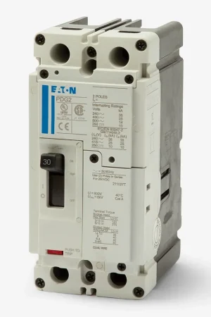 Genuine Eaton / Cutler-Hammer PDG22F0030TFFJ - 30A 2 Pole Molded Case Circuit Breaker