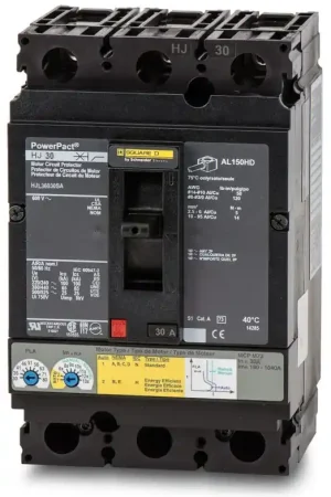 Square D HJL36030SA - 30A 3 Pole Molded Case Circuit Breaker Reduced Price