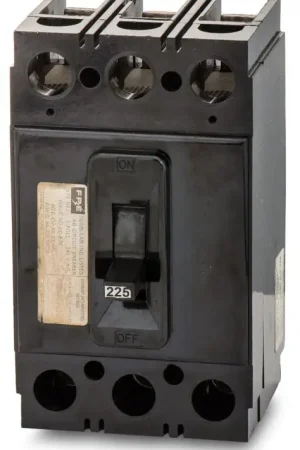 Weekend Sale Federal Pacific NEJ233225 - 225A 3 Pole Molded Case Circuit Breaker