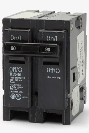 Eaton / Cutler-Hammer BRH290 - 90A 2 Pole Miniature Circuit Breaker Professional Grade