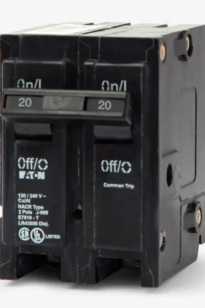 Genuine Eaton / Cutler-Hammer BRHH220 - 20A 2 Pole Miniature Circuit Breaker