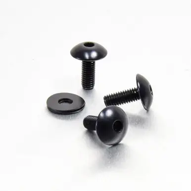 Aluminium Chain Guard & Rear Hugger Bolt Kit Professional Grade