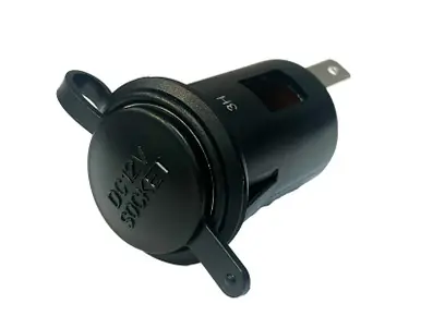 Sale A4-P21-1-BN Switch Components – 12V Power Socket 10A Screw Mount, durable fit