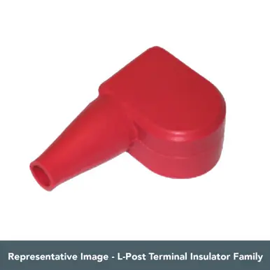 Authentic 437S5V14 VTE - Black V2-95 L-Post Terminal Insulator