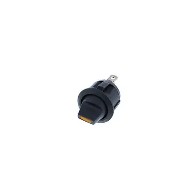 RA5-1A-DC-2-AL Switch Components - Round Rocker - 4P SPST OFF-ON, Amber LED New Arrival