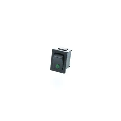 Limited Offer RF2-1A-DC-2-GL Switch Components - Mini Rocker - 3P SPST OFF-ON, Green LED