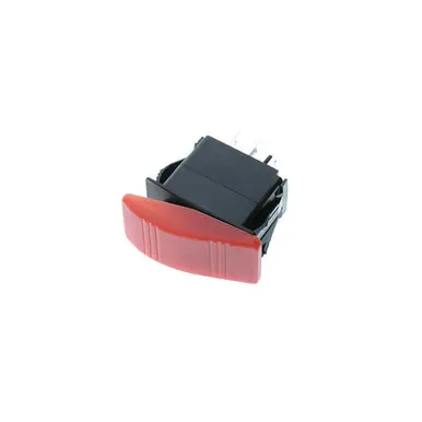 SRD2-2D-DC-1-RNN-W Switch Components – Contura Rocker 6P DPDT ON-ON Red IP67 Time-Limited