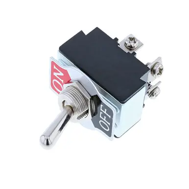 TB2-2A-DC-4 Switch Components - Toggle - 4P DPST OFF-ON, Screw One Day Deal