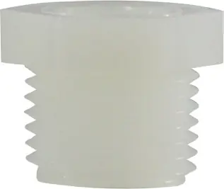 Midland Metal 28674W Reducer Hex Bushing, 1-1/4 in MPT x 3/4 in FPT, Nylon, White Cheap