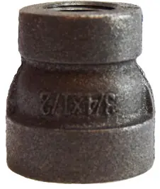 Hot Picks Midland Metal 68444 Reducing Coupling, 1-1/4 in FPT x 1/2 in FPT, Iron, Galvanized, XH Schedule, 300 lb