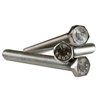Certified 3/4"-10 x 4" Hex Cap Screws, 18-8 Stainless Steel, Full Thread, Coarse (UNC), ASTM F593, Qty 10