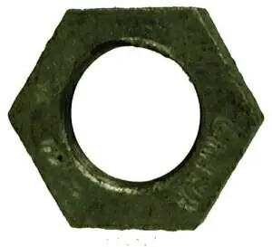 Buy Online Midland Metal 64706 Hex Locknut, 1-1/4 in Nominal, Iron, Galvanized