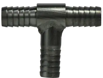 Brand New Midland Metal 34562T Barb Hose Tees, Stainless Steel Hose Barbs, Tee 1/4B-All Thnwl -304 304 S.S., Brass Fittings