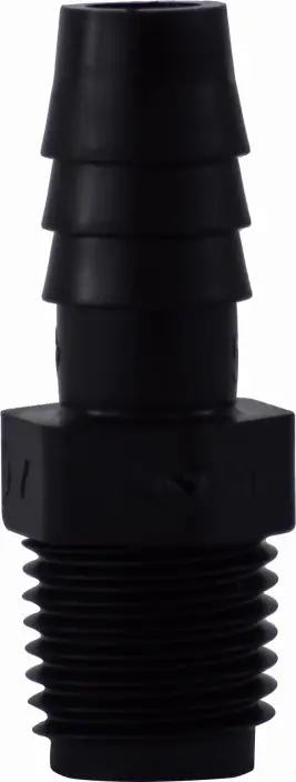 Holiday Sale Midland Metal 33005B Adapter, 1/4 in Hose Barbed x 1/4 in MIP, Polyethylene