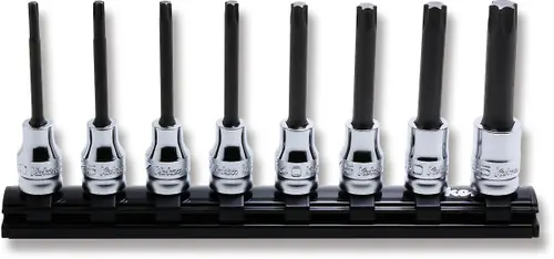 Ko-ken RS3025Z/8-L75 3/8 Sq. Dr. 8 Piece Z-Series TORX Bit Socket set TORX T20-T55 Buy Online