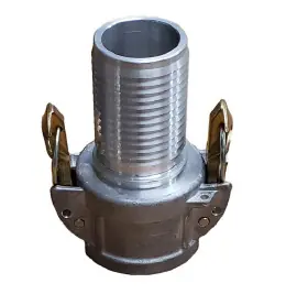 Special Discount Buchanan Rubber CGCSL-600CR-A1 Cam and Groove Self-Locking Crimplok Coupler, 6 in Type C x 6 in Hose Shank, Aluminum
