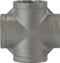 Affordable Midland Metal 62399 Cross, 2-1/2 in FPT x 2-1/2 in FPT x 2-1/2 in FPT x 2-1/2 in FPT, Stainless Steel