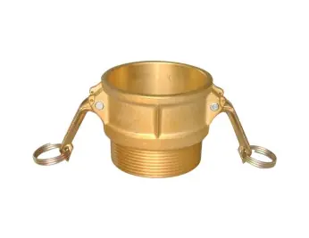 Buchanan Rubber CGB-300-B1 Cam and Groove Coupler, 3 in Type B x 3 in MNPT, Brass Today Only