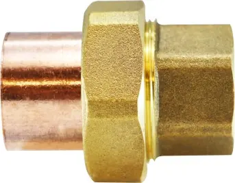 Midland Metal 77608LF Unions, Copper Sweat Fittings, 2 Cxc Union, Nipples and Fittings Trusted Brand