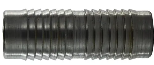 Midland Metal 973892 Hose Mender, 1 in Hose Barbed x 1 in Hose Barbed, Steel, Plain Weekend Sale