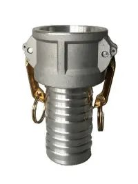 Buchanan Rubber CGC-250-A1 Cam and Groove Coupler, 2-1/2 in Type C x 2-1/2 in Hose Shank, Aluminum Secure Checkout