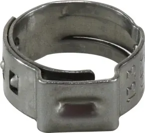 Top Pick Midland Metal 16700022 Gapless Ear Clamp, 3/4 in Nominal, 0.654 in Minimum Clamp Diameter, 7 mm Band W