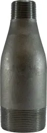 Place Order Midland Metal 92110 Swage Nipple, 1 in MPT x 1/2 in MPT, Steel, SCH 80/XXH Schedule