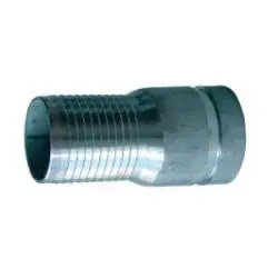 Buchanan Rubber CNG-400-S Combination King Nipple, 4 in Hose Barbed x 4 in Grooved, Steel, Plain Limited Time