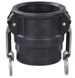 Buchanan Rubber CGD-050-PP Cam and Groove Coupler, 1/2 in Type D x 1/2 in FPT, Polypropylene Special Offer