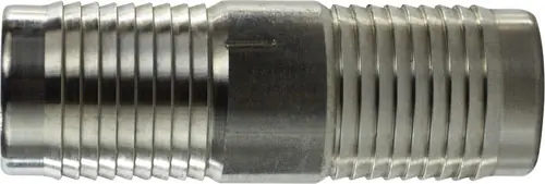 New Arrival Midland Metal 73671 Hose Mender, 1 in Hose x 1 in Hose, Stainless Steel