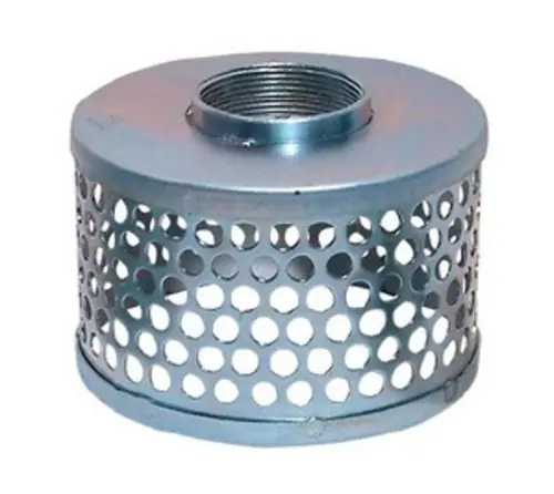 Final Sale Buchanan Rubber SR-250-SP Round Hole Strainer, 2-1/2 in FIP, Steel