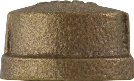 Midland Metal 43476 Cap, 1-1/4 in FPT, Bronze Limited Offer