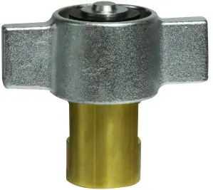 Midland Metal 61155 Quick Disconnect Wingnut Coupler, 1-1/2 in FNPT x 1-1/2 in FNPT, Brass Latest