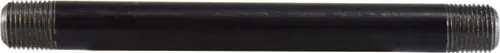 Midland Metal 59014SMLS Seamless Pipe Nipple, 1/8 in MPT x 1/8 in MPT, 9 in L, Steel, Black, SCH 80/XH Schedule Reduced Price