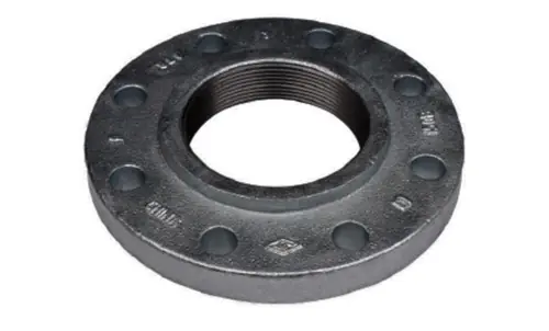 Price Drop Midland Metal 108069 Companion Flange, 4 in Threaded x 4 in Threaded, Iron, Black, 8 -Bolt Hole, 150 lb