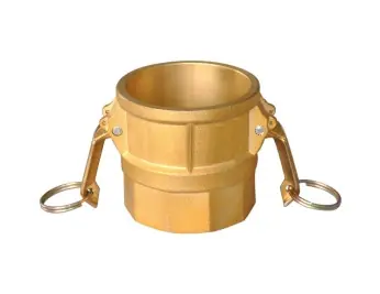 Buchanan Rubber CGD-075-B1 Cam and Groove Coupler, 3/4 in Type D x 3/4 in FPT, Brass Buy Direct