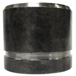 Best Choice Midland Metal 57222GBS Seamless Pipe Nipple, 4 in Grooved x 4 in Beveled, 3 in L, Steel, Black, SCH 40 Schedule