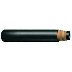 Buchanan Rubber BSB-600-250 Bulkmaster Softwall Hose, 1/4 in Nominal, 100 ft L, 75 psi, Natural Rubber Tube, Black Big Sale