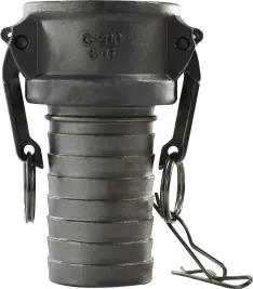 Buchanan Rubber CGC-400-SS1 Cam and Groove Coupler, 4 in Type C x 4 in Hose Shank, Stainless Steel Don't Miss Out