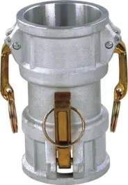 Limited Time Buchanan Rubber DD-2030-A Cam and Groove Spool Coupler, 2 in Type D x 3 in FPT, Aluminum