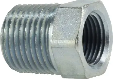Midland Metal 5406128 Hex Reducer Bushing, 3/4 in MPT x 1/2 in FPT, Steel Holiday Sale