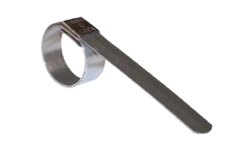 Buchanan Rubber Hammerlock Series CPHL-08 Double Wrapped Hose Clamp, 2 in Nominal, Steel, 5/8 in W Brand New