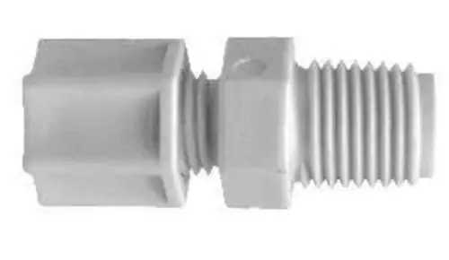 Midland Metal 17176N Male Connectors, Plastic Compression, 1/8 x 1/8 Compxmip Wht Nyln Adpt, Plastic Fittings Price Drop