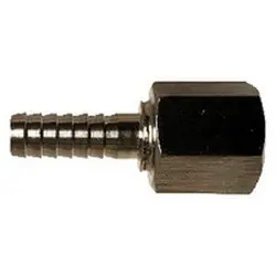 1/4 BARB X 1/4 FPT 304 S.S. CONNECTOR - 34661 Certified