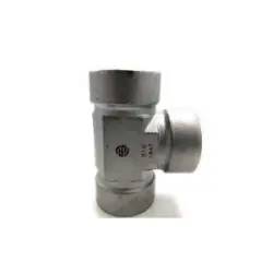 Weekend Sale Stainless Adapters SS5605-08-08-08 Tee, 1/2 in FNPT x 1/2 in FNPT x 1/2 in FNPT, Stainless Steel
