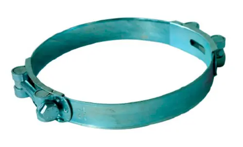 Buchanan Rubber M10DC-188 Two Bridge Double Bolt Clamp, 188 to 200 mm Nominal, 7.4 in Minimum Clamp Diameter, Steel Hot Deal