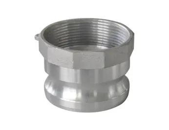 Top Rated Buchanan Rubber CGA-3040-A Cam and Groove Reducer Adapter, 3 in Type A x 4 in FNPT, Aluminum
