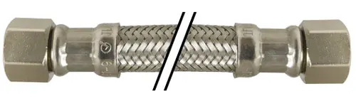 Midland Metal 922072 3/8 COMP x 3/8 COMP, Lead-Free Supply Connectors, Lf 3/8 Comp x 3/8 Comp x 72, Plumbing Accessories Last Chance